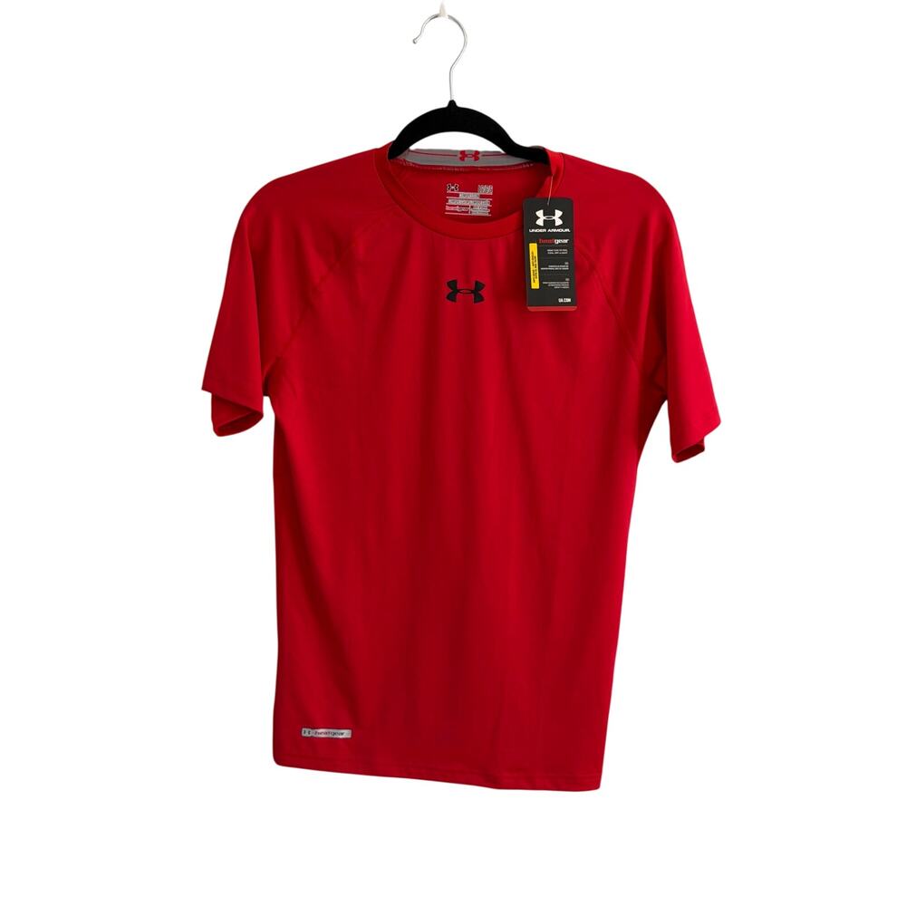 Under Armour Fit Compression Athletic Shirt Men's Size Large Heat Gear NEW NWT